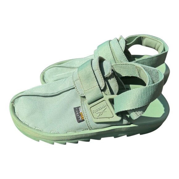Reebok Beatnik Ashen Green Cordura Canvas Sandals Mens Size 7 Urban Outfitters - Picture 5 of 8